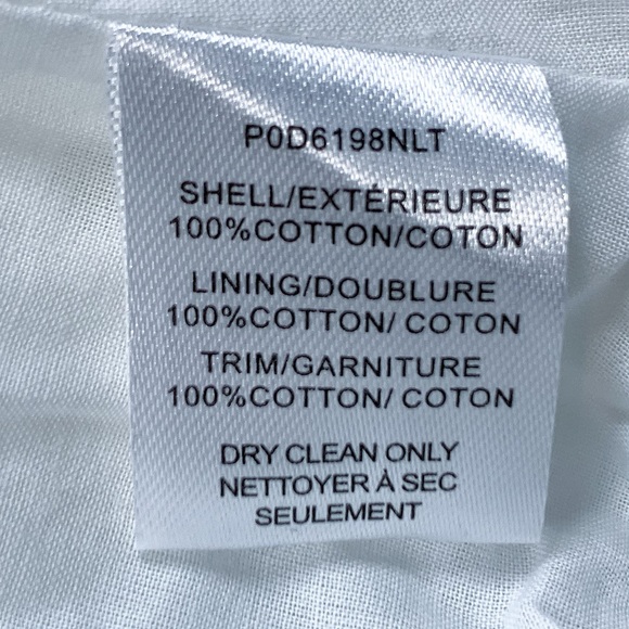 Parker Genevieve Long Eyelet MIDI Dress in Ivory - Picture 11 of 12